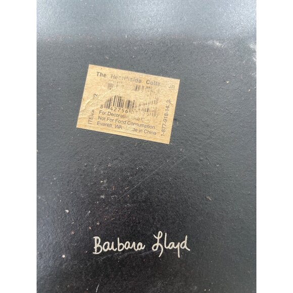 Snow Buddies Decorative Plate By Barbara Lloyd - Picture 4 of 4